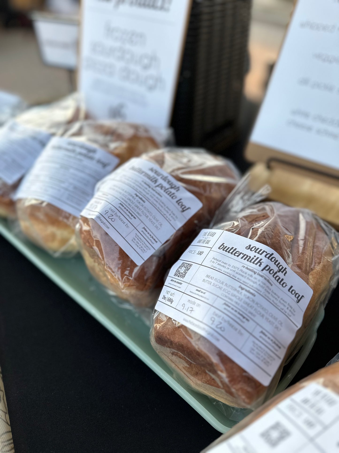 Sourdough Buttermilk Potato Loaf