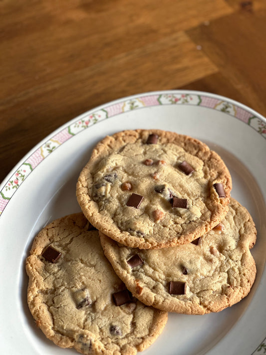 Giant Sea Salt Caramel Chocolate Chunk Cookie Box