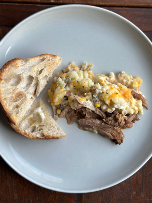 BBQ Braised Pork Bake