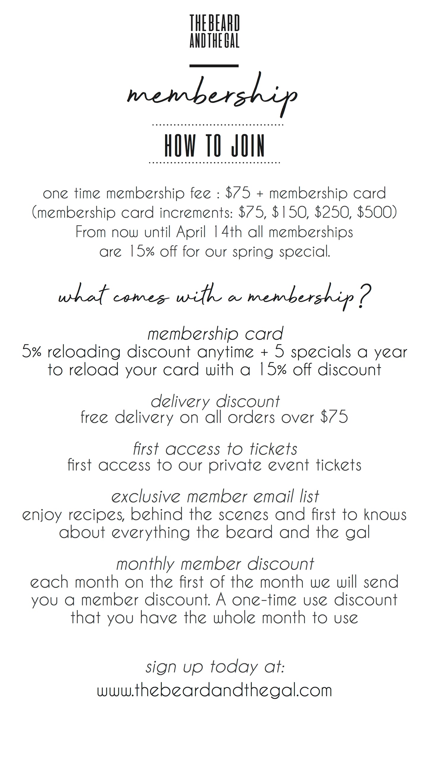 Membership