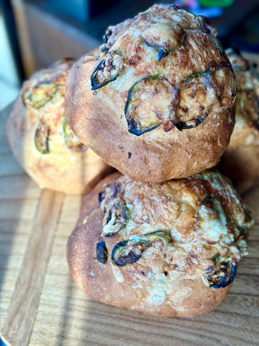 Jalapeño White Cheddar Boule