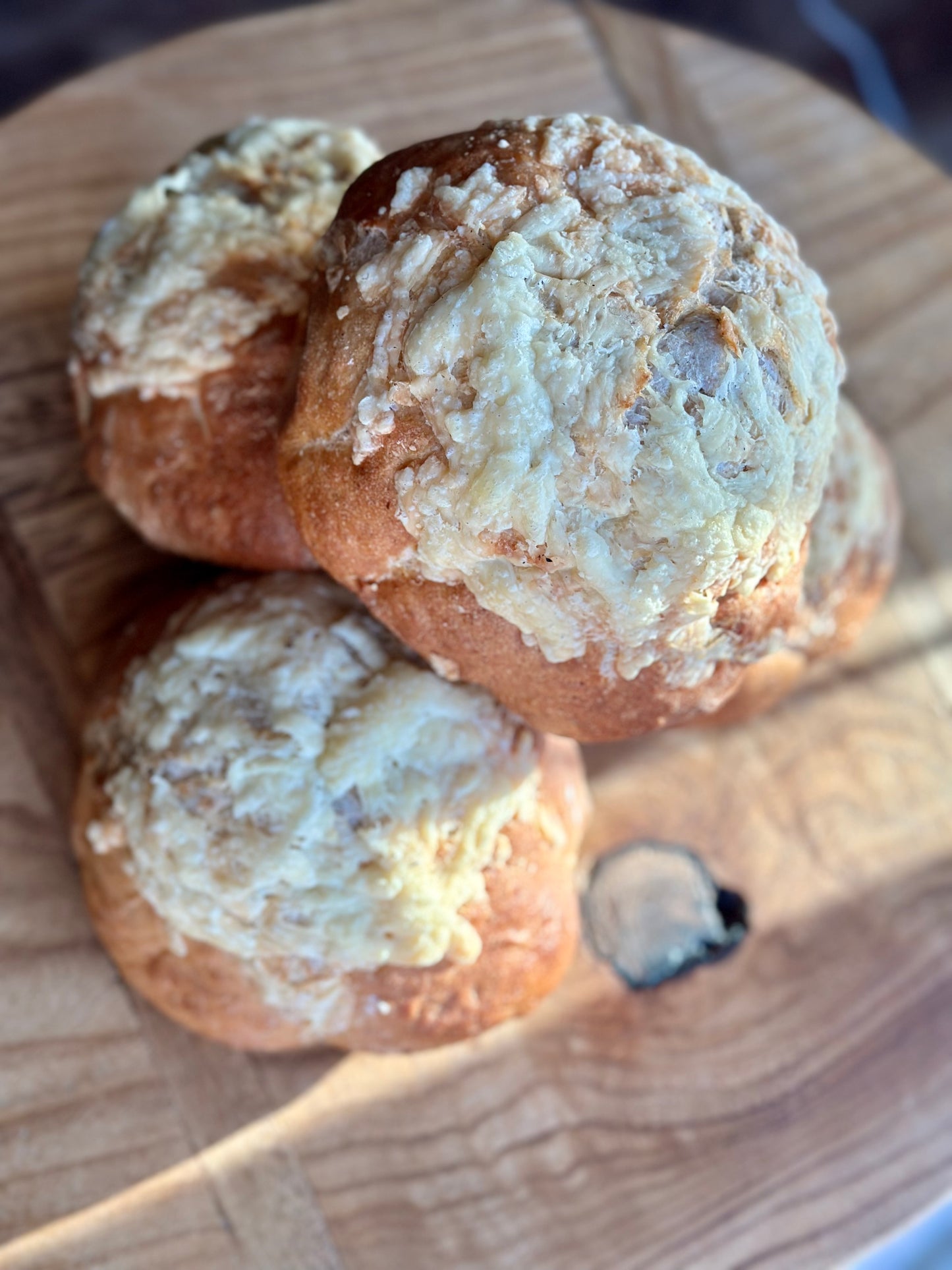 White Cheddar Sourdough Boule