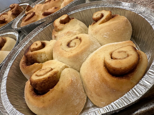 Classic Sourdough Cinnamon Roll