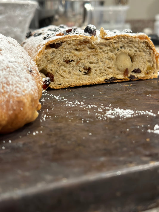 Sourdough Christmas Stollen